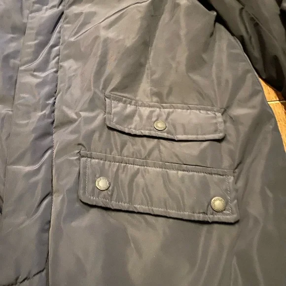 NATIVE YOUTH Black Puffer Jacket Weather-Resistant winter outerwear M